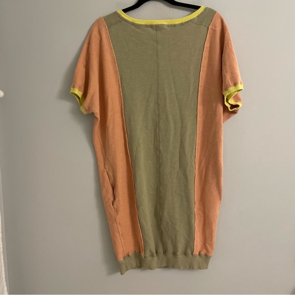 Daily Practice Anthropologie Pastel Colorblock Tunic Dress - Picture 4 of 8
